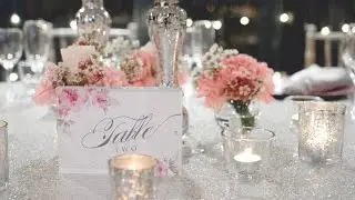 Romantic Pink and Silver Wedding, styled by Enchanted Empire, Event Artisans