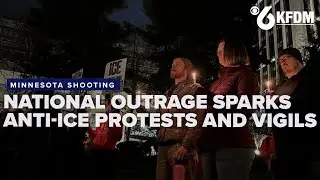 Protests against ICE surge around the country after Minnesota shooting