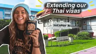 THAILAND VISA EXTENSION 🇹🇭 Extending our Tourist Visas in Surat Thani