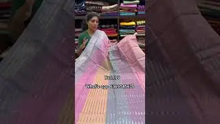 🌿 STRIPED MUL COTTON SAREE 🌿 Soft &bull; Breathable &bull; Everyday Chic @ ₹1,199 💖 | Elegant Stripes
