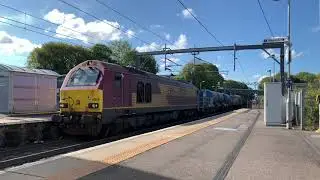 DB 67012 + 67020 on 3S93 RHTT | Airdrie & Shotts | 2nd October 2020