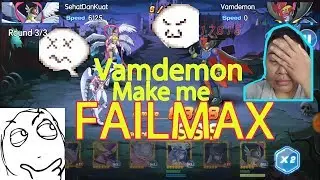 Digital World/Evolve Monster Digimon Failmax to Beat Vamdemon.He too Cruel & OP