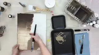 Projet Mėtal et cristal et Bėbė lynx: Techniques de base par Stéphanie Filion