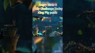 Angry Birds 2 daily challenge today blue brawl Tuesday #shorts #youtubeshorts