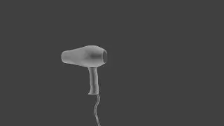 Blender Speed Modeling (Blow Dryer)