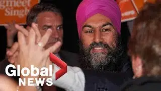 Canada Election: Jagmeet Singh attends UpRiSingh rally in Victoria, B.C.