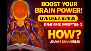 8 Brain Rules to Boost Your Mental Power. Stronger Sharper Mind. Help Unlock Your Brain&rsquo;s Power