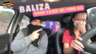 BALIZA NO FORD KA, TEM ALGUMA DIFEREN&Ccedil;A? COM ALUNA DEBORA. #ehnoisnotransito