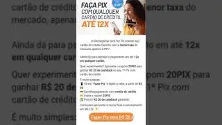 💥 BANCO DIGITAL PAGANDO R$20 NA HORA COM O NOVO CUPOM DO INDIQUE E GANHE DO APLICATIVO DO RECARGAPAY