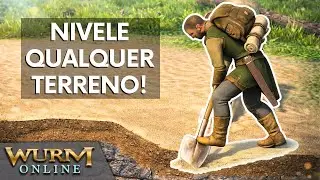 Como Nivelar Terreno em Wurm Online - Tutorial Completo