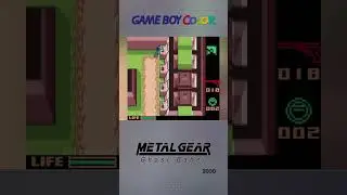 Metal Gear Solid / Metal Gear: Ghost Babel &middot; Game Boy Color &middot; Konami, 2000 #retrogaming #nostalgia