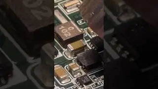 Quick SMD Capacitor Swap 🔥⚡  Hot Air Precision in Seconds!