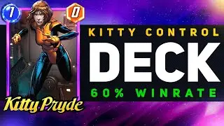 KITTY CONTROL is FANTASTIC! | 60% WINRATE DECK | Marvel Snap