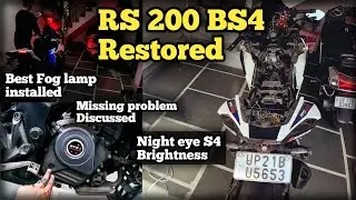 Restoration RS 200 || Missing Problems | FOG LIGHTS