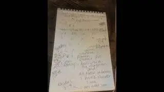combo: X notes, notes on consciousness/driving theory, religion, philosophy, &ldquo;elegant metaphysics&rdquo;