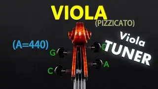 Viola Tuner - Standard Tuning (Pizzicato) (A=440)