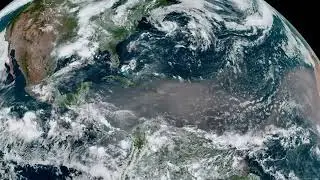 GOES-East Monitors Large Saharan Dust Plume
