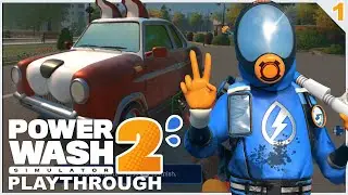 PowerWash Simulator 2 (PC) Playthrough - Pt1 - No Commentary