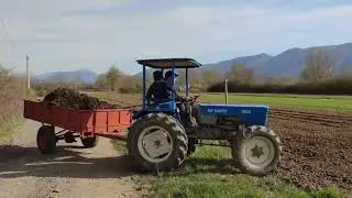 letame maturo per la concimazione terreno per la semina delle patate 29 marzo 2021