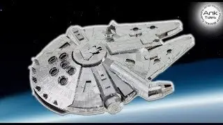 Star Wars - Millennium Falcon - ICONX Metal Earth Build Review