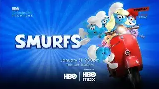 [Promo] Cinemax Asia - HBO Asia/Saturday Night Premiere (January/2026): Smurfs (2025)