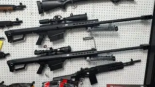 BARRATT SNOW  WOLF M82A1 ระบบอัดลม ชักยิงทีละนัด รุ่น  SW-024  รีวิวถอดดูภายใน By ช่างเท่ห์