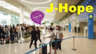 J-Hope(제이홉) arrived Seoul Airport after llolapalooza