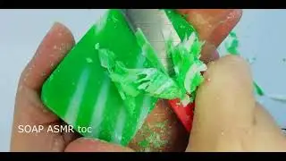 CUTTING DRY SOAP/Very satisfying video ASMR/Relaxing soap/ no talking