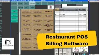 Restaurant POS Billing Software for Quick Service and Fast Food Restaurants.