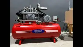Air compressor - wooden box manufacturing application 