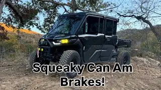 Does your Can Am Brakes Squeak? #canamdefender #canam #canamoffroad #brakes 