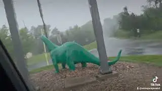 Raining in Gower, Missouri
