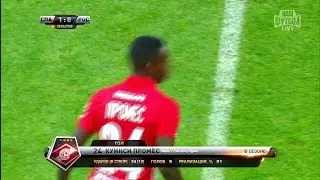 Гол Квинси Промеса. &laquo;Спартак&raquo; &ndash; &laquo;Ростов&raquo; | РПЛ 2015/16