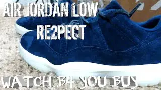 Air jordan 11 low Derek Jeter(RE2PECT) WATCH BEFORE YOU BUY💸💸