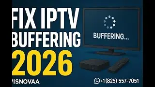 VISNOVAA: The ONLY Way to Fix IPTV Buffering in 2026