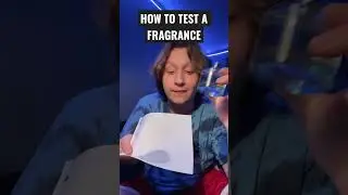 КАК ПРОТЕСТИРОВАТЬ АРОМАТ #шорты