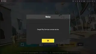 Fix GOOGLE PLAY SERVICES TOO LOW PUBG MOBILE in GAMELOOP EMULATOR || Gmail Login Problem Pubg