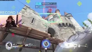 SUPER INSANE REINHARDT GAMEPLAY OVERWATCH SEASON 32 TOP 500