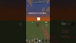 Only in Minecraft 😭 #Gamelogic #fyp #minecraft #shorts #ytshorts #youtube
