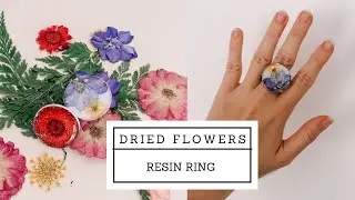 RESIN flower jewelry