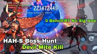AP Kill Devil Mite (0 Bench) HAH-S Boss Hunt☆ | Devil May Cry: Peak Of Combat 