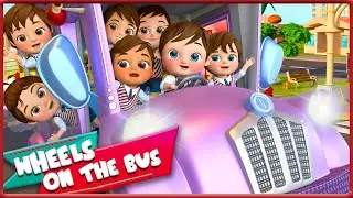 Les roues de l'autobus 🚌 Comptines pour bébés | Banana Cartoon LE Français