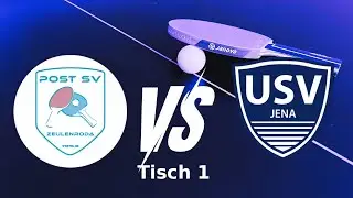Post SV Zeulenroda vs. USV Jena | Tisch 1