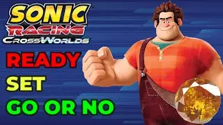 Sonic Racing Crossworlds Ready Set Go or No Wreck it Ralph