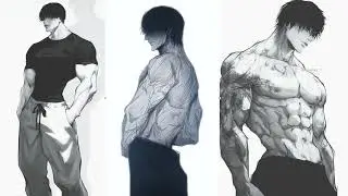 Toji Fushiguro body CC (POWERFUL!!) (music ver.)