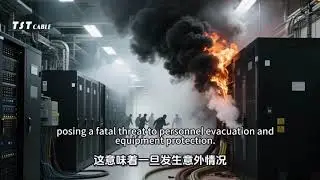 Low smoke halogen free flame retardant cable the green guardian of large data centers