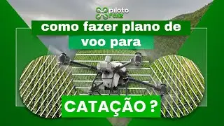 Como fazer Cata&ccedil;&atilde;o com Drone Agr&iacute;cola ?