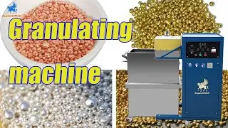SuperbMelt Metal granulator machine for gold, silver, copper grains making