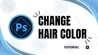 How to change hair color in Photoshop iPhone