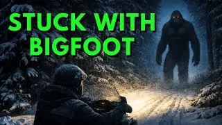 Trapped In The Snow With Bigfoot  - His Night Was NOT Going As Planned!